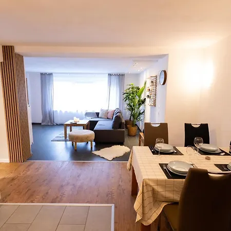 Grosse Schoene Mit Kleinem Garten Im Weinort Apartment *
